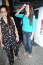 Sangeeta Bijlani,  Alvira Khan watch Avengers in Ketnav, Mumbai on 9th June 2012 (14).JPG